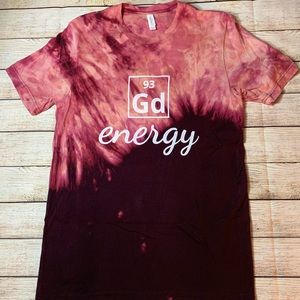 Good energy acid wash unisex t-shirt. Size medium